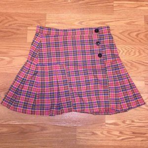 High waisted school girl pleaded skirt, size L